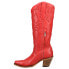 Фото #6 товара Corral Boots Stitch Pattern Embroidery Snip Toe Cowboy Womens Red Casual Boots