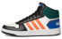 Фото #2 товара adidas neo Hoops 2.0 Mid 耐磨防滑 中帮 篮球鞋 男款 白黑橙 / Спортивная обувь Adidas neo Hoops 2.0 Mid GY5891