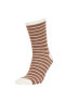 Фото #4 товара Носки defacto Kadın 3lü Cotton Long Socks