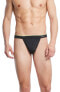 Фото #2 товара Men's 2(X)Ist Sliq Microfiber Black Thong Size Small 182222