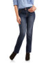 A3 Denim Straight Jeans Women's 8 Blue Dark Wash Ultimate Stretch 5-Pockets