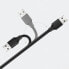Przedłużacz kabla przewodu USB 2.0 480Mb/s 1.5m czarny