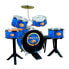 REIG MUSICALES Battery Golden Drums With Sidewalk 75x68x54 cm