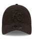 Фото #3 товара Men's Kansas City Royals Black on Black Core Classic 2.0 9TWENTY Adjustable Hat