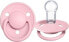 Bibs Smoczek uspokajający silikonowy Baby Pink 0-36 m