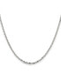 Stainless Steel Polished 2.7mm Cable Chain Necklace