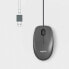 Logitech Mouse M100 - Ambidextrous - Optical - USB Type-A - 1000 DPI - Black