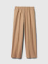 Wide-Leg Seamed Pull-On Pants