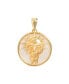 Фото #1 товара Aries, Gold Zodiac Pendant