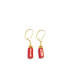 ფოტო #1 პროდუქტის Women's Rouge Earrings with Red Beads