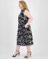 ფოტო #3 პროდუქტის Plus Size Jenna Drawstring Maxi Dress