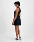 ფოტო #2 პროდუქტის Women's Crewneck Sleeveless Fit & Flare Dress