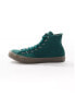 Фото #4 товара Converse Chuck Taylor All Star Hi trainers with gum sole in dark green