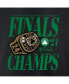 Men's Black Boston Celtics 2024 NBA Finals Champions Ball Screen Ring T-Shirt