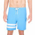 Men’s Bathing Costume Hurley Block Party 18" Sky blue