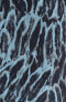 Фото #5 товара Юбка Halston Heritage с принтом перьев, шифоновая, черно-синяя, размер 0