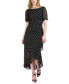Фото #1 товара Women's Polka Dot Ruffled Maxi Dress