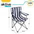 Фото #6 товара AKTIVE 82x49.5x64.5 cm Fixed Folding Chair Steel With Cup Holder