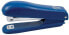 Фото #1 товара Степлер SAX 19 до 10 листов синий с встроенным антистеплером и скобами в комплекте