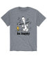 Фото #1 товара Men's Peanuts Be Happy T-Shirt