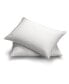 Фото #1 товара White Goose Down Firm Density Side/Back Sleeper Pillow with 100% Certified RDS Down, and Removable Pillow Protector, King, Set of 2, White