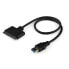 Фото #2 товара StarTech.com SATA to USB Cable with UASP - Black - CE - FCC - ASMedia - ASM1153E - 0 - 60 °C - -10 - 70 °C - 49 mm