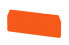 Фото #1 товара Weidmüller ZAP/TW6/3AN OR - End plate - 20 pc(s) - Wemid - Orange - -50 - 120 °C - V0