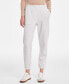 Фото #3 товара Women's Tapered Fleece Jogger Pants, Created for Macy's