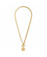 Ellie Vail stacie Toggle Chain Coin Necklace