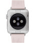 Фото #3 товара Ремешок Coach pink Pearlized SiliconeApple Watch