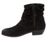 Фото #4 товара Softwalk Rochelle S1860-003 Womens Black Leather Ankle & Booties Boots 5