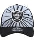 ფოტო #3 პროდუქტის Men's Gray, Black Las Vegas Raiders Shattered 39THIRTY Flex Hat