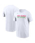 Фото #3 товара Men's White San Diego Padres City Connect Wordmark T-shirt