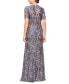 ფოტო #2 პროდუქტის Women's Sequined A-Line Dress