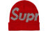 Фото #1 товара Шапка Supreme FW18 Big Logo Beanie Red 3M反光 Синяя