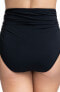 Фото #2 товара Profile by Gottex Women's Tutti Frutti Ruched Bikini Bottoms Black Size 12