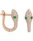 ფოტო #1 პროდუქტის Viper Hoop Earrings