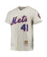 ფოტო #3 პროდუქტის Men's Tom Seaver Cream New York Mets 1969 Cooperstown Collection Authentic Jersey