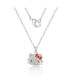 Фото #2 товара Hello Kitty sanrio Silver Plated Crystal Pendant