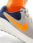 Фото #3 товара Nike Running Revolution 7 trainers in grey and orange