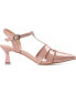 ფოტო #2 პროდუქტის Women's Jazlynn T Strap Kitten Heel Dress Pumps