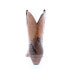 Фото #7 товара Abilene Boots 9296 Womens Brown Leather Slip On Cowboy Western Boots 6