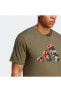Erkek T-shirt Tr-es Bl Log T Ib8257