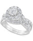 ფოტო #1 პროდუქტის Diamond Bridal Set (2 ct. t.w.) in 14k White Gold