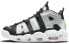 Nike Air More Uptempo 大air 皮蓬 减震 高帮 复古篮球鞋 女款 黑白银 / Кроссовки Nike Air More Uptempo DN8008-001