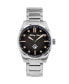 ფოტო #1 პროდუქტის Men's Ranger Collection Three Hand Stainless Steel Bracelet Watch, 42mm