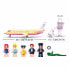 SLUBAN Girls Dream Plane + Control Tower 384 Pieces Construction Game