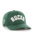 ფოტო #2 პროდუქტის Men's Hunter Green Milwaukee Bucks Contra Hitch Snapback Hat