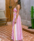 ფოტო #2 პროდუქტის Women's Geo Print Halterneck Maxi Beach Dress