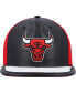 Фото #3 товара Men's Black and White Chicago Bulls Day One Snapback Hat